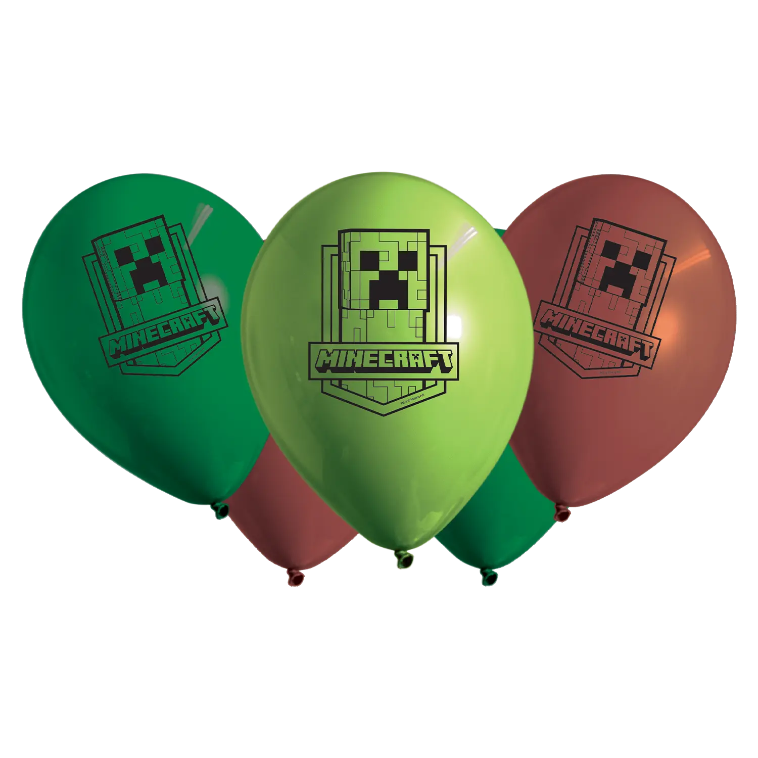 8921-874 Set de Globos Impresos Minecraft